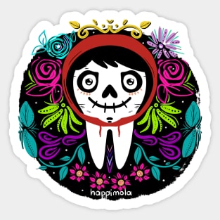 Molar Dia de Muertos 2 Sticker